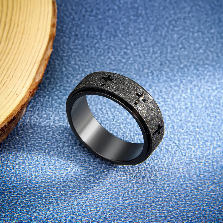 Rotating Cross Stress-Relieving Ring