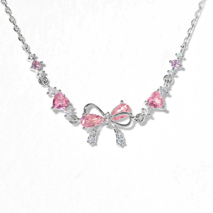 Floral Bow Zirconia Bracelet