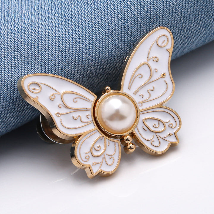 Butterfly Pearl No Sew Waist Tightener Buttons