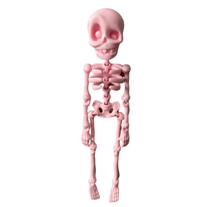 Articulated Skeleton Halloween Fridge Magnet