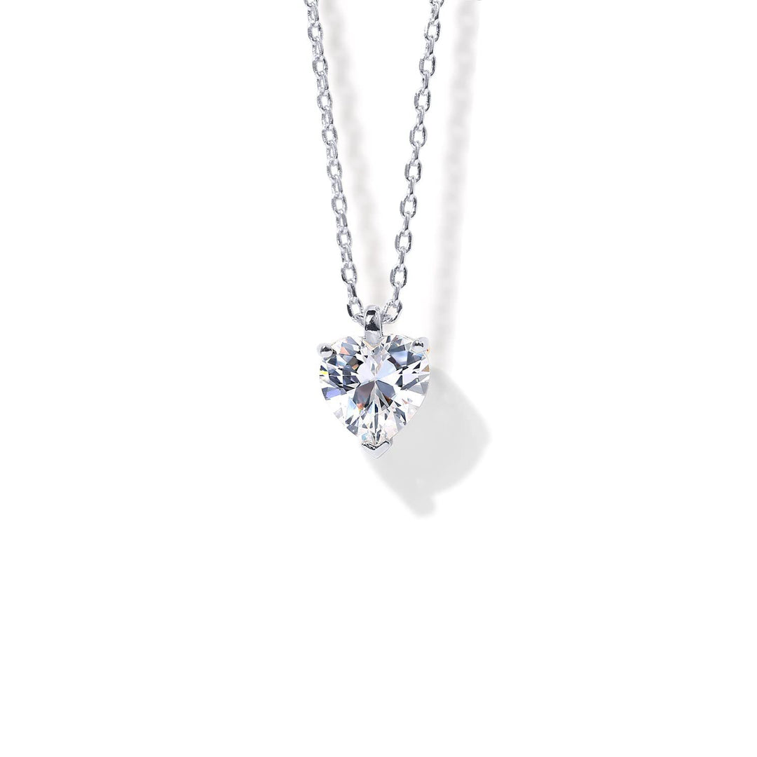 Cubic Zircon Pendant Daily Glow Necklace