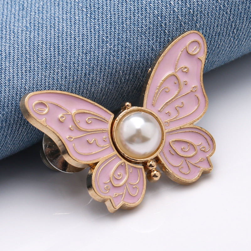 Butterfly Pearl No Sew Waist Tightener Buttons