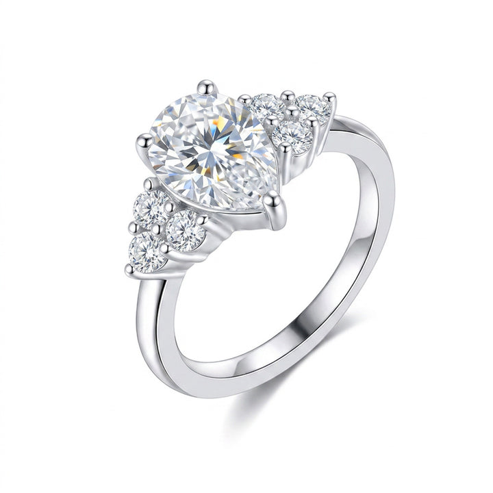 Sparkling CZ Statement Ring