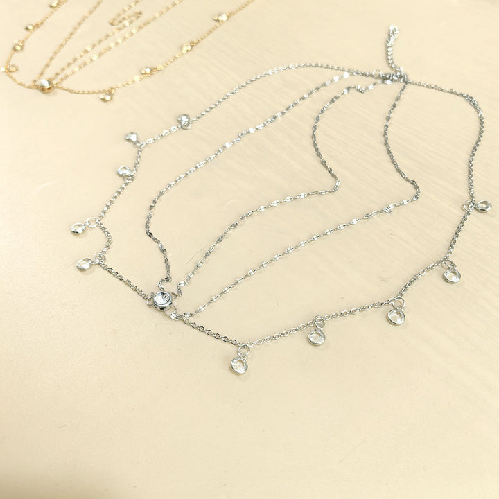 Dangling Chain Forehead Headpiece Wedding Bridal Accessory