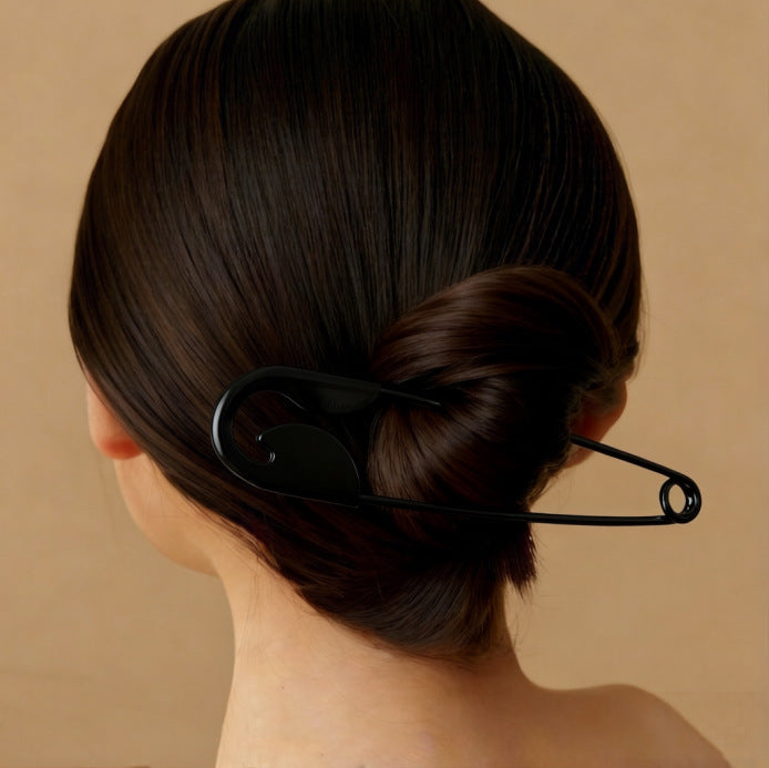 Oversized Safety Pin Hair Clip
