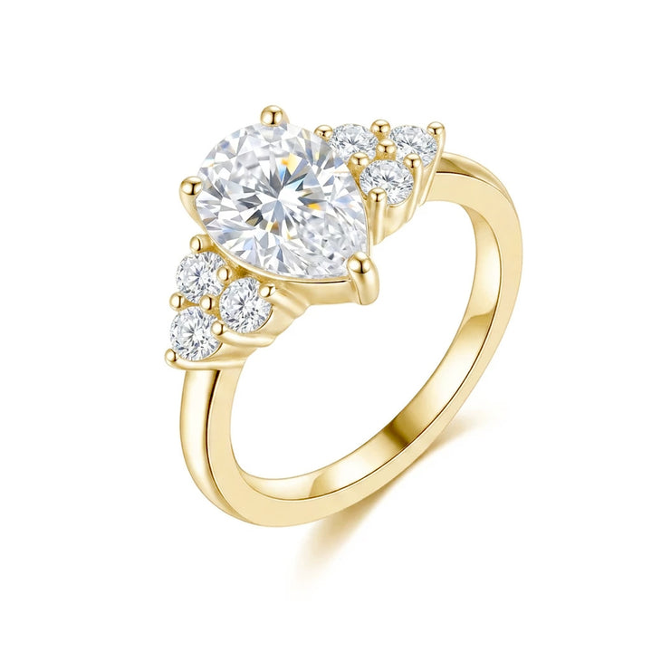Sparkling CZ Statement Ring
