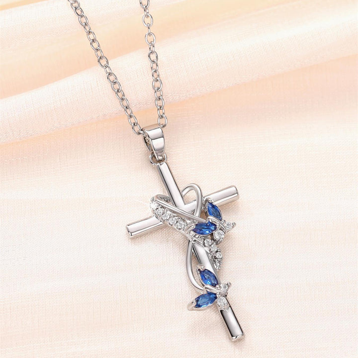 Elegant Cross Pendant Necklace Gift