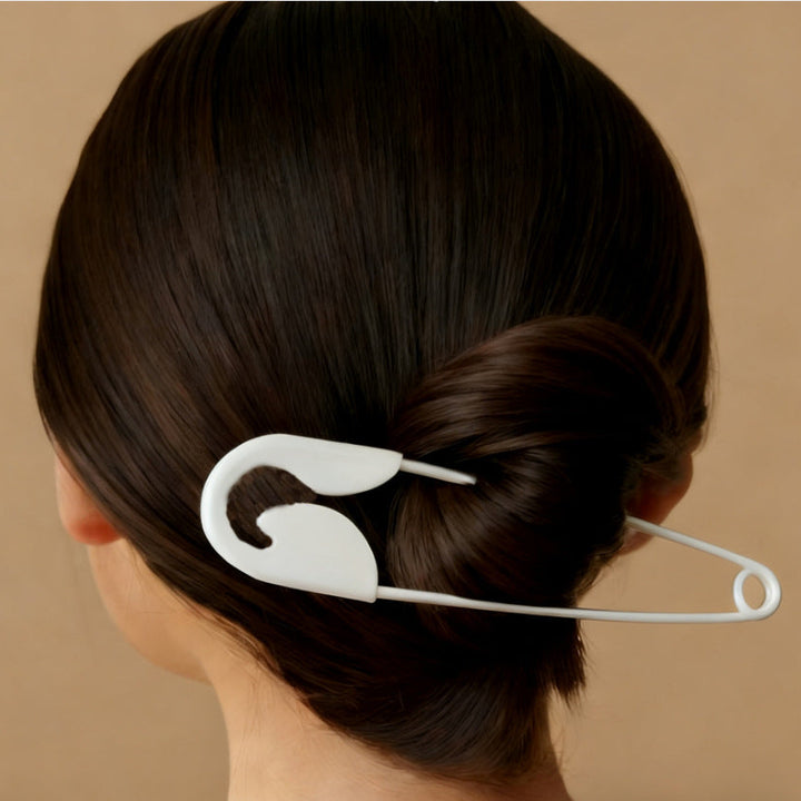 Oversized Safety Pin Hair Clip