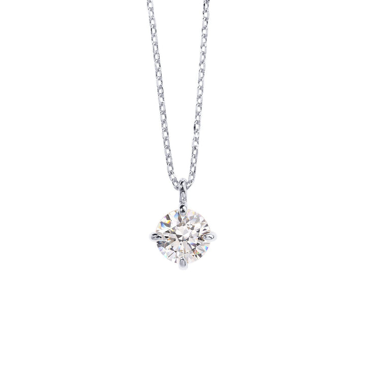 Cubic Zircon Pendant Daily Glow Necklace