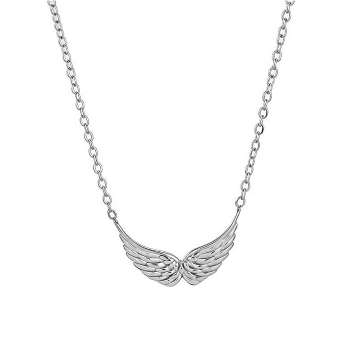 Dainty Angel Wing Choker Necklace