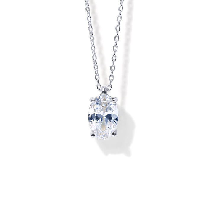 Cubic Zircon Pendant Daily Glow Necklace
