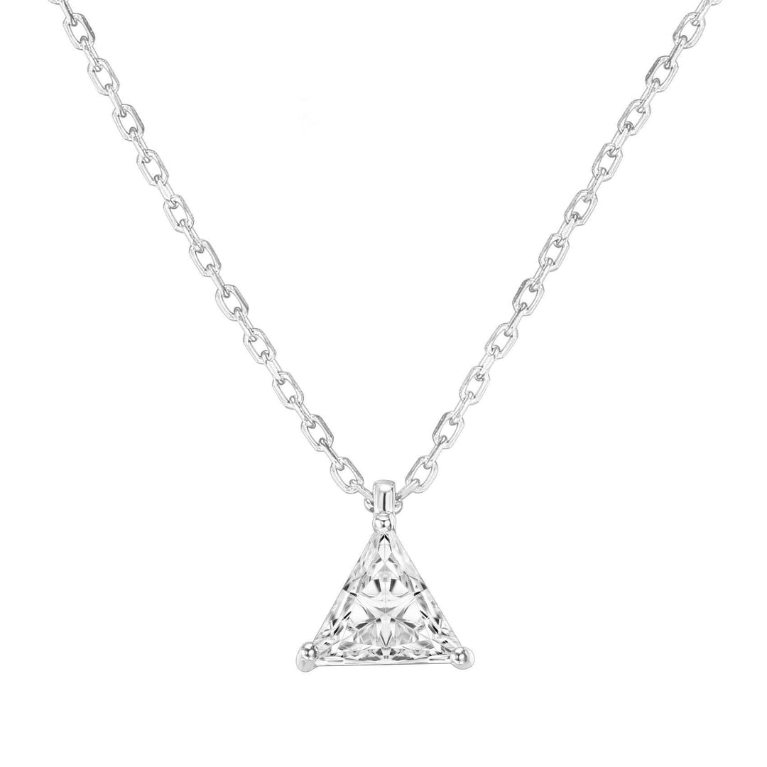 Cubic Zircon Pendant Daily Glow Necklace