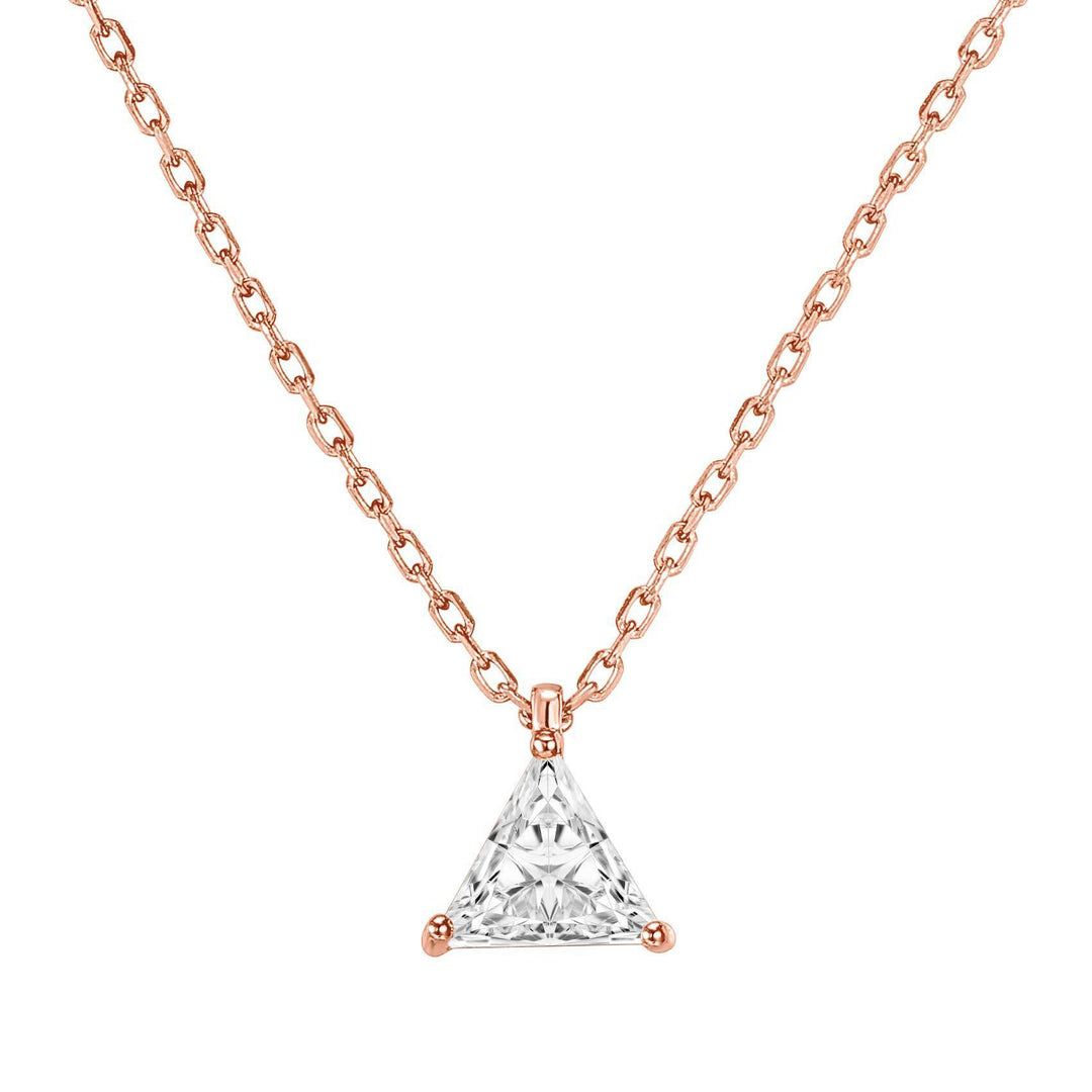 Cubic Zircon Pendant Daily Glow Necklace