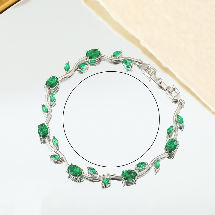 Luxury Zircon Gold-Plated Bracelet