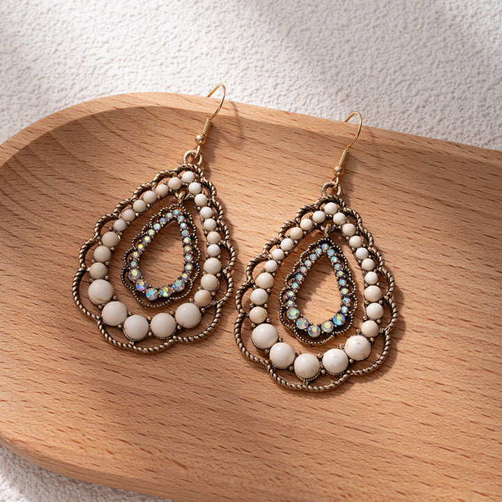 Boho Teardrop Earrings Vacation Style