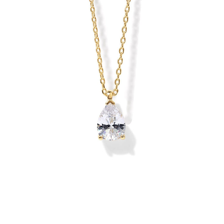 Cubic Zircon Pendant Daily Glow Necklace