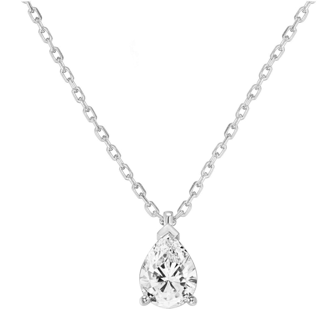 Cubic Zircon Pendant Daily Glow Necklace
