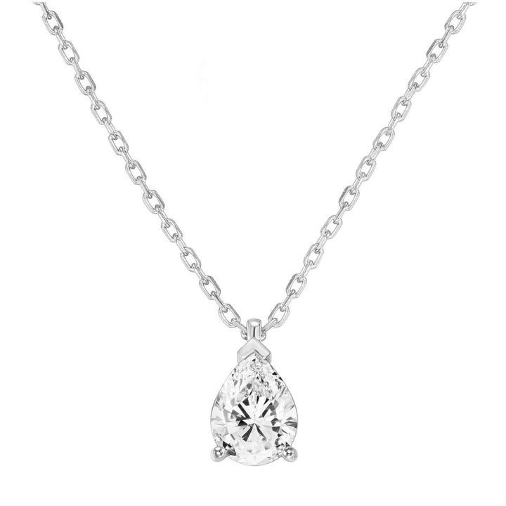 Cubic Zircon Pendant Daily Glow Necklace