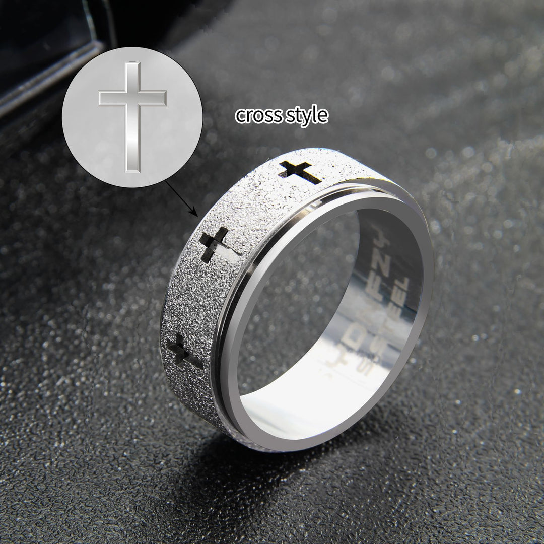 Rotating Cross Stress-Relieving Ring