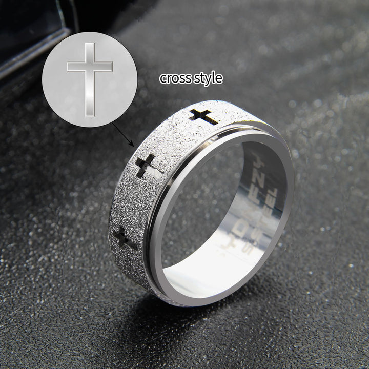 Rotating Cross Stress-Relieving Ring