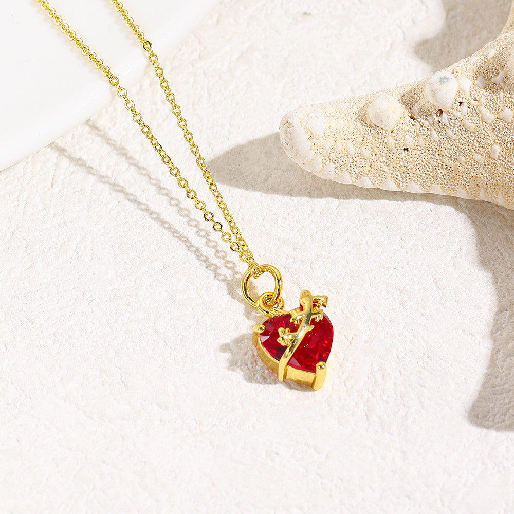 Jesus Heart Necklace