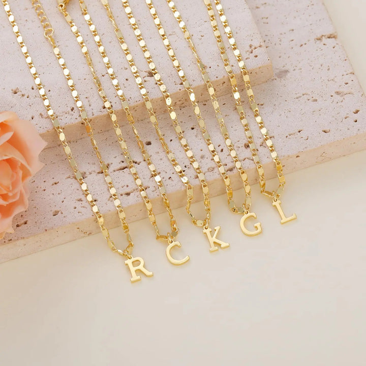 Personalized Layered Ankle Bracelet Set