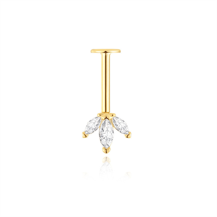 Multi Style Zircon Huggie Hoop Cartilage Piercing Earrings for Women