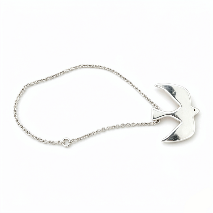 Flying Bird Dainty Chain Ring For Casual Styling