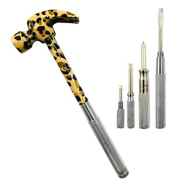 6 in 1 Multi Tool Hammer Screwdriver for cheetahprint