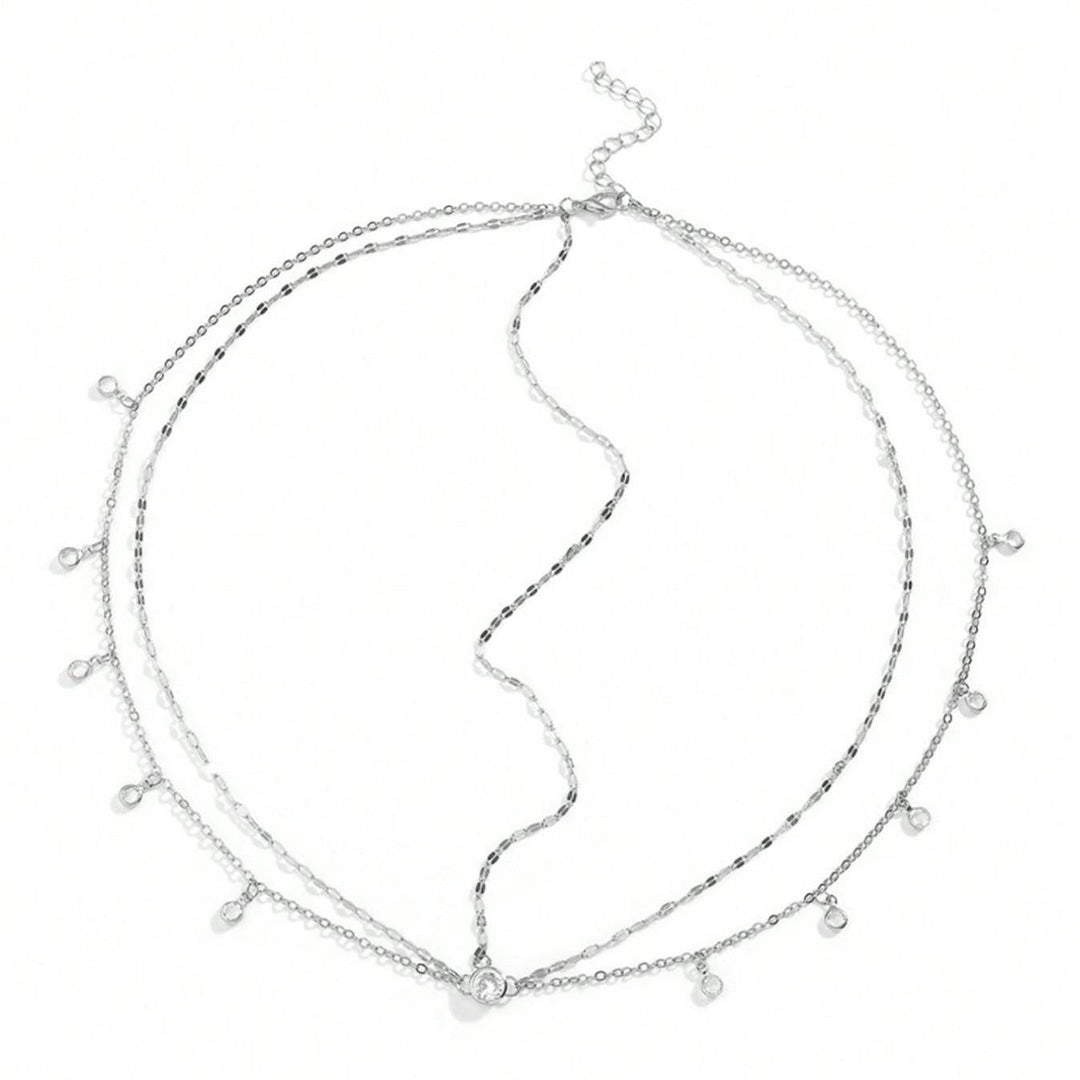Dangling Chain Forehead Headpiece Wedding Bridal Accessory
