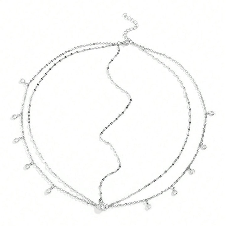 Dangling Chain Forehead Headpiece Wedding Bridal Accessory