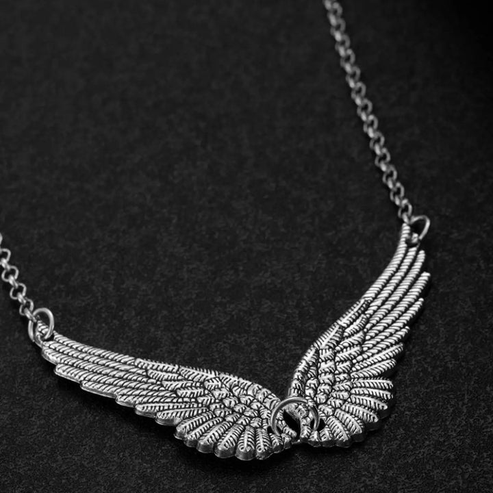 Angel Wing Necklace Everyday Style