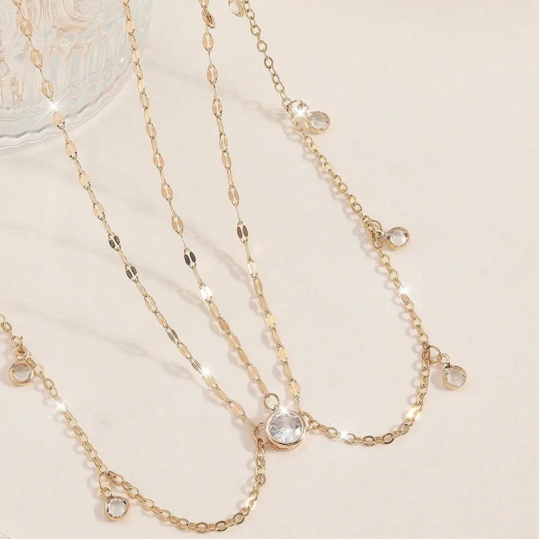 Dangling Chain Forehead Headpiece Wedding Bridal Accessory