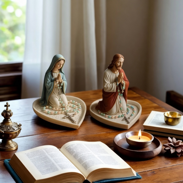 Virgin Mary Jewelry Stand