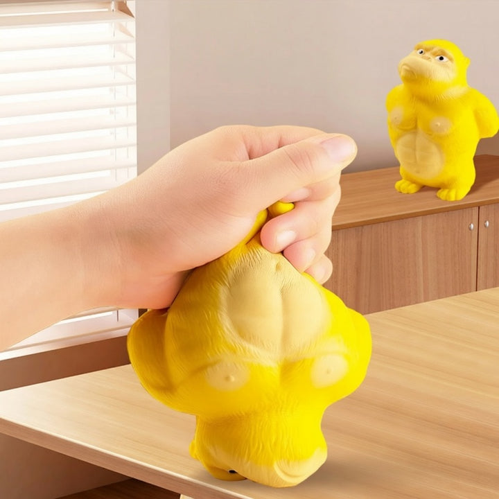 Yellow Boss Gorilla Stress Toy