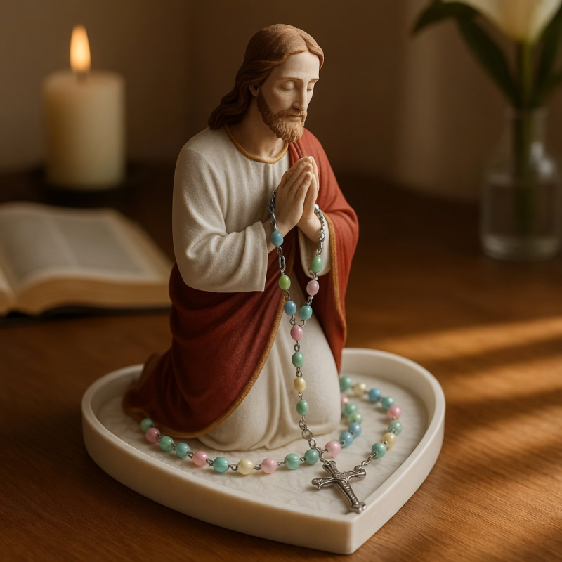 Virgin Mary Jewelry Stand