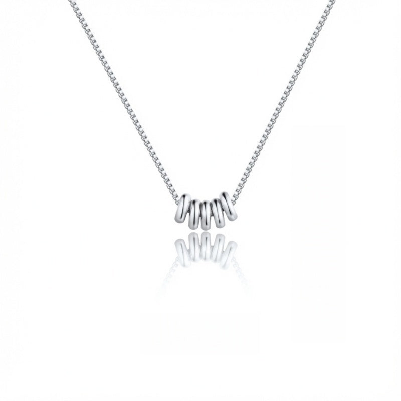 Dainty Bead Necklace Daily Wear