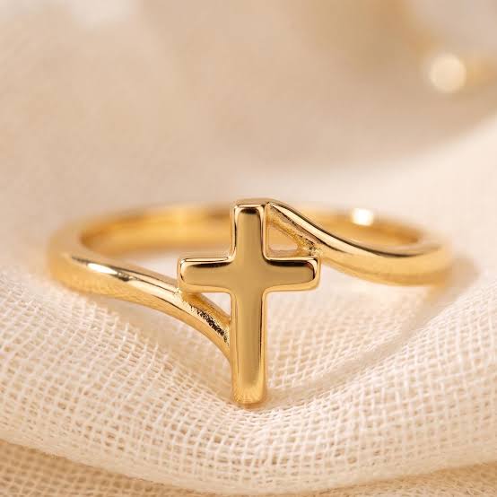 Minimalist Cross Ring for Everyday Faith