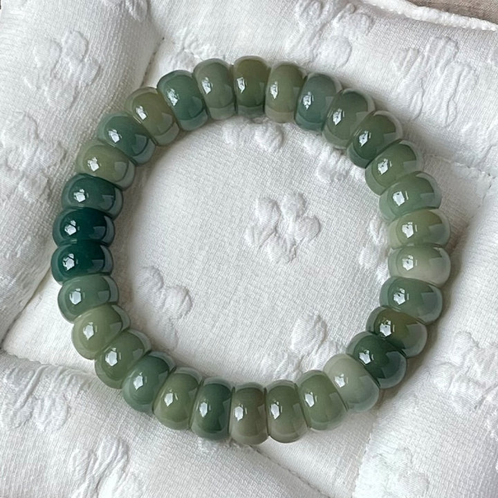 Natural Stone Bead Bracelet Calming Style
